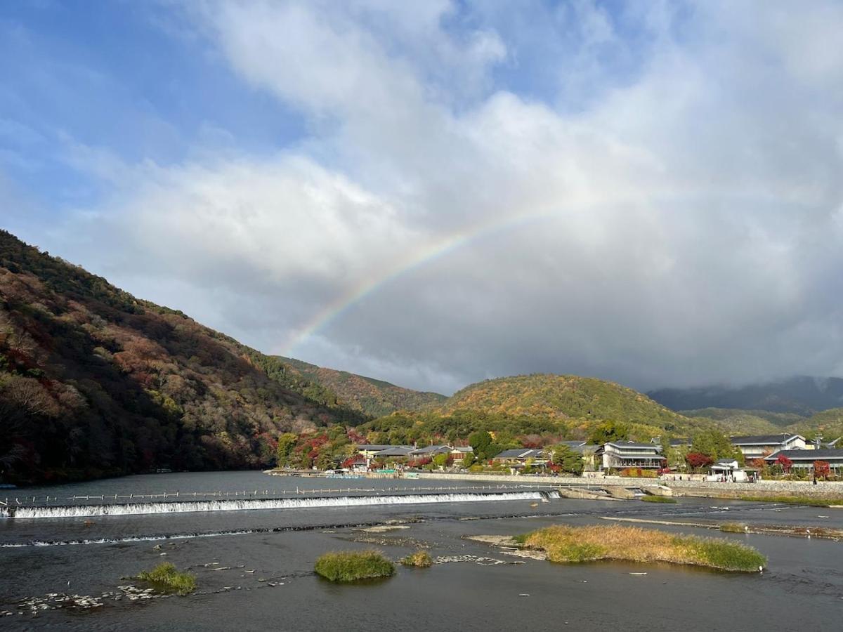 嵐山 天龍の宿 駐車無料 一棟貸切 最大5人 Dragon Legend Arashiyama Central Private Rare Modern Villa Free Parking Max 5Ppl Shimosaga Bagian luar foto